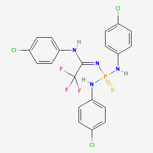molecular formula C20H15Cl3F3N4PS B5918625 NoName 