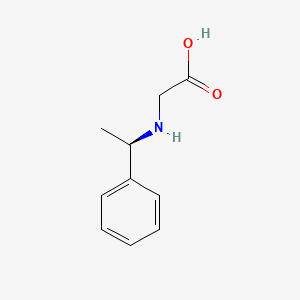 molecular formula C10H13NO2 B591876 (R)-[(1-Phenylethyl)amino]acetic acid CAS No. 78397-15-6