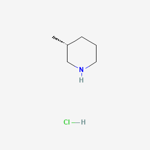 molecular formula C6H14ClN B591913 (R)-3-Methylpiperidine hydrochloride CAS No. 223792-48-1