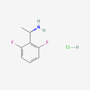 (S)-1-(2,6-DIFLUOROPHENYL)ETHANAMINE hydrochloride