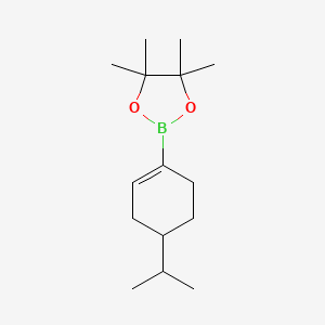 2-(4-Isopropylcyclohex-1-en-1-yl)-4,4,5,5-tetramethyl-1,3,2-dioxaborolane