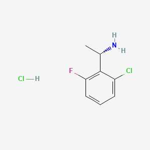 (S)-1-(2-Chloro-6-fluorophenyl)ethanamine hydrochloride