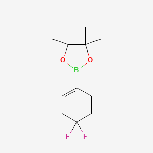 2-(4,4-Difluorocyclohex-1-en-1-yl)-4,4,5,5-tetramethyl-1,3,2-dioxaborolane