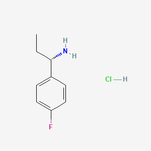 (1S)-1-(4-Fluorophenyl)propylamine hydrochloride