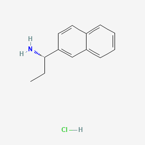 B591957 (S)-1-(Naphthalen-2-yl)propan-1-amine hydrochloride CAS No. 1810074-89-5