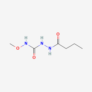 2-Butyryl-N-methoxyhydrazinecarboxamide