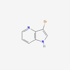 molecular formula C7H5BrN2 B591998 3-Bromo-1H-pyrrolo[3,2-b]pyridine CAS No. 23688-47-3