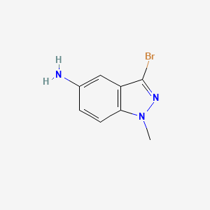 3-Bromo-1-methyl-1H-indazol-5-amine