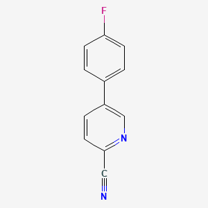 5-(4-Fluorophenyl)pyridine-2-carbonitrile