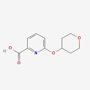6-((Tetrahydro-2H-pyran-4-yl)oxy)picolinic acid