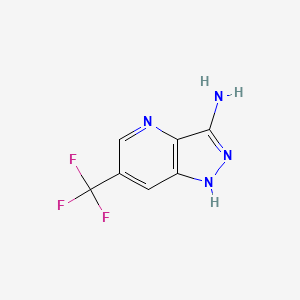 6-(trifluoromethyl)-1H-pyrazolo[4,3-b]pyridin-3-amine