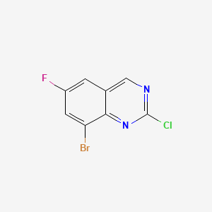 8-Bromo-2-chloro-6-fluoroquinazoline
