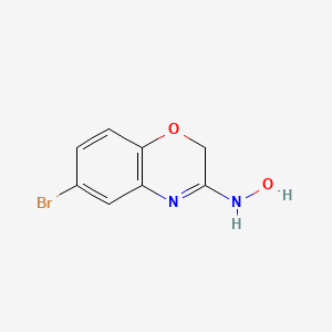 6-Bromo-2H-1,4-benzooxazine-3(4H)-one oxime