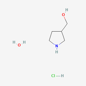 Pyrrolidin-3-ylmethanol hydrochloride hydrate