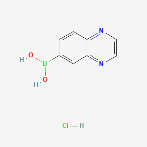 Quinoxalin-6-ylboronic acid hydrochloride