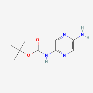 tert-Butyl (5-aminopyrazin-2-yl)carbamate