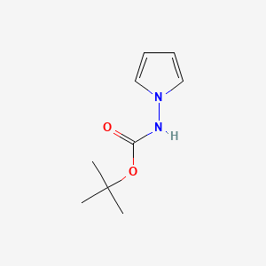 molecular formula C9H14N2O2 B592169 tert-Butyl 1H-pyrrol-1-ylcarbamate CAS No. 937046-95-2