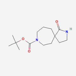 tert-Butyl 1-oxo-2,8-diazaspiro[4.6]undecane-8-carboxylate