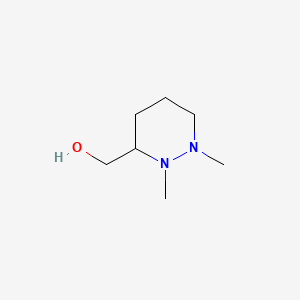 1,2-Dimethyl-3-hydroxymethylhexahydropyridazine