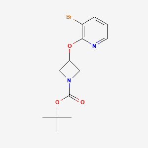 tert-Butyl 3-((3-bromopyridin-2-yl)oxy)azetidine-1-carboxylate
