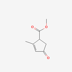 Methyl 2-methyl-4-oxocyclopent-2-ene-1-carboxylate