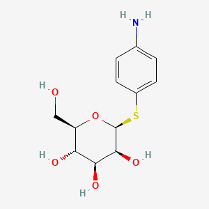 4-Aminophenyl b-D-thiomannopyranoside