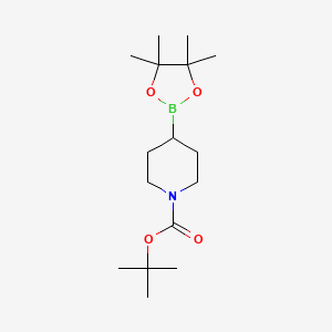 Tert-butyl 4-(4,4,5,5-tetramethyl-1,3,2-dioxaborolan-2-yl)piperidine-1-carboxylate