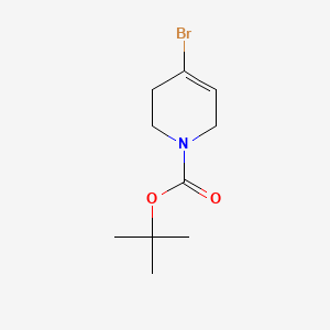 molecular formula C10H16BrNO2 B592299 tert-butyl 4-bromo-5,6-dihydropyridine-1(2H)-carboxylate CAS No. 159503-91-0