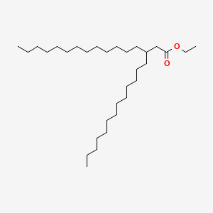 molecular formula C31H62O2 B592300 3-Tridecylhexadecanoic Acid Ethyl Ester CAS No. 1416474-19-5
