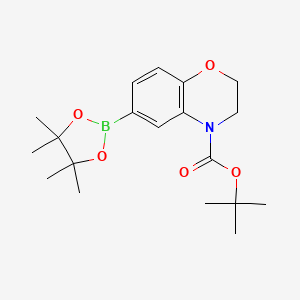 tert-Butyl 6-(4,4,5,5-tetramethyl-1,3,2-dioxaborolan-2-yl)-2H-benzo[b][1,4]oxazine-4(3H)-carboxylate