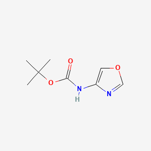 molecular formula C8H12N2O3 B592357 tert-Butyl oxazol-4-ylcarbamate CAS No. 1314931-66-2