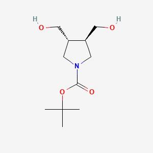 trans-tert-Butyl 3,4-bis(hydroxymethyl)pyrrolidine-1-carboxylate