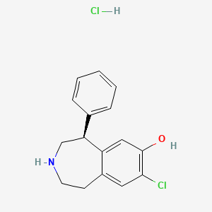 molecular formula C16H16ClNO B592430 Nor-S-(-)-SCH-23388 hydrochloride CAS No. 135556-21-7