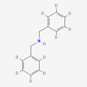 molecular formula C14H15N B592465 Dibenzylamine-d10 CAS No. 923282-09-1