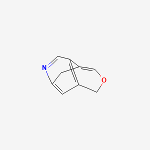 molecular formula C9H7NO B592499 1H-4,7-Methanopyrano[4,3-c]pyridine CAS No. 126379-23-5