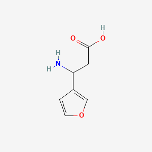3-Amino-3-(furan-3-yl)propanoic acid