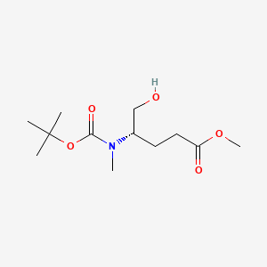 (S)-Methyl 4-(boc-(methyl)amino)-5-hydroxypentanoate