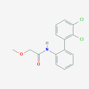molecular formula C15H13Cl2NO2 B5925642 N-(2',3'-dichlorobiphenyl-2-yl)-2-methoxyacetamide 