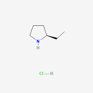 B592570 (R)-2-Ethylpyrrolidine hydrochloride CAS No. 460748-80-5