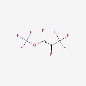 molecular formula C4F8O B592586 OCTAFLUORO-1-METHOXYPROP-1-ENE CAS No. 137741-09-4