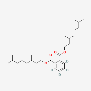 molecular formula C28H46O4 B592604 Phthalic Acid Bis(3,7-dimethyloctyl) Ester-d4 