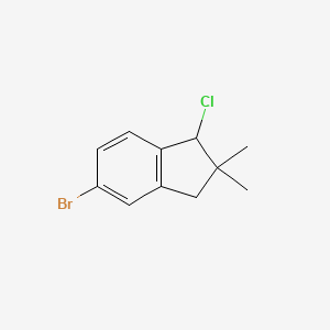 5-Bromo-1-chloro-2,2-dimethyl-2,3-dihydro-1H-indene