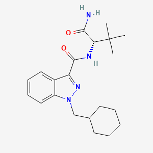 molecular formula C21H30N4O2 B592636 Adb-chminaca CAS No. 1185887-13-1