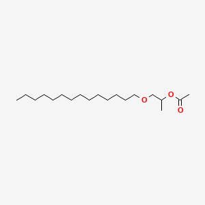 molecular formula C19H38O3 B592642 Hetester PMA CAS No. 135326-54-4