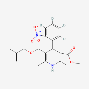 molecular formula C20H24N2O6 B592653 Nisoldipine-d4 