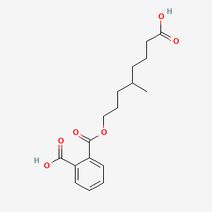 molecular formula C17H22O6 B592658 Mono-(7-carboxy-4-methylheptyl) Phthalate CAS No. 936022-02-5