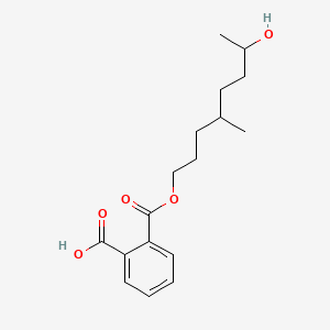 2-(7-Hydroxy-4-methyloctoxy)carbonylbenzoic acid
