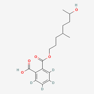 1,2-Benzenedicarboxylic Acid 1-(7-Hydroxy-4-methyloctyl) Ester-d4