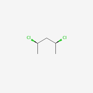 (2R,4S)-2,4-Dichloropentane