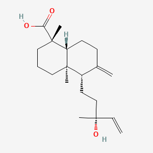 molecular formula C20H32O3 B592741 Cupressicacid CAS No. 1909-90-6